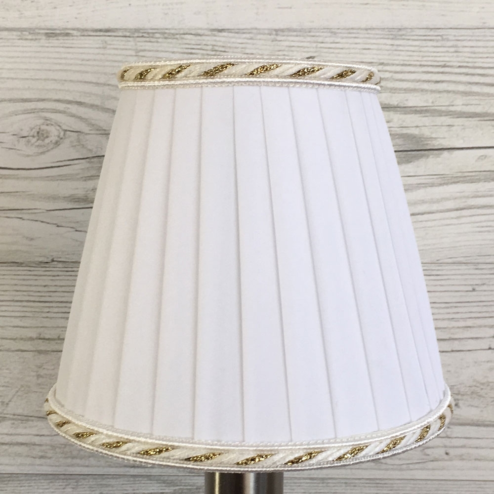 White Clip on Lampshade